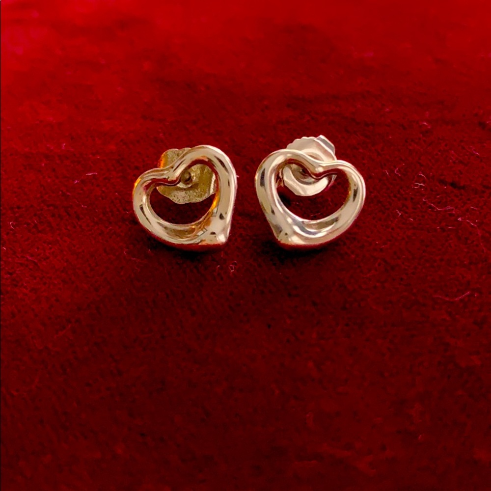 Tiffany & Co. Open Heart Earrings